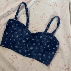 Abercrombie stars bralette